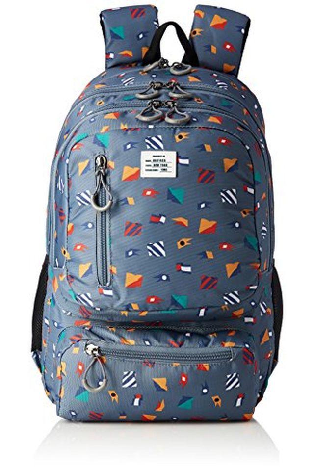 Buy TOMMY HILFIGER Unisex 3 Compartment Zipper Closure Backpack