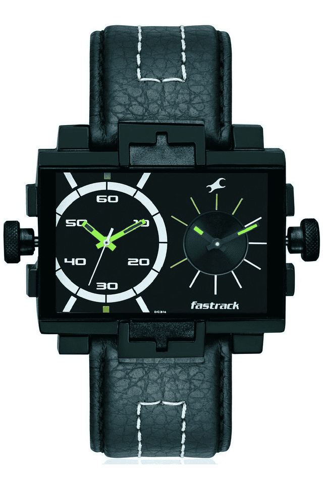 Fastrack dual hot sale dial watch