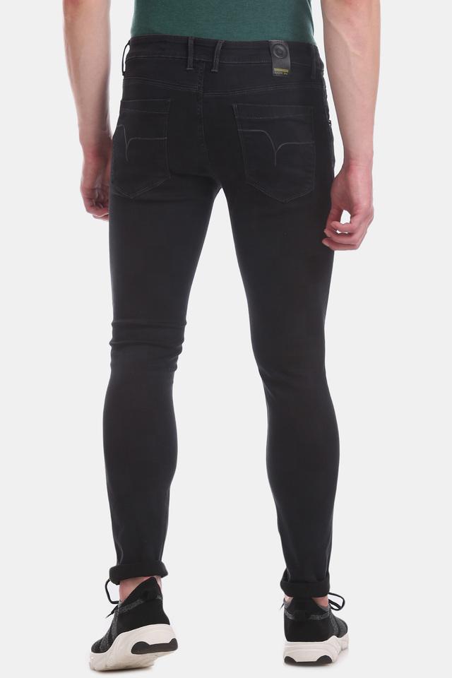 Flying machine blue hot sale label black jeans