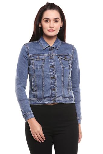 women's denim shirt jacket