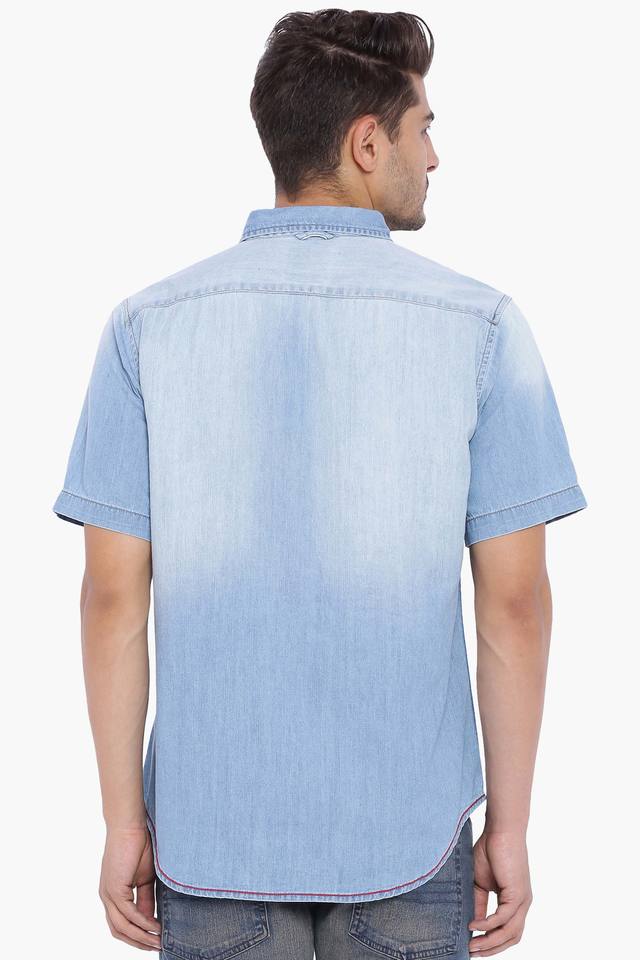 Blue saint 2025 denim shirt