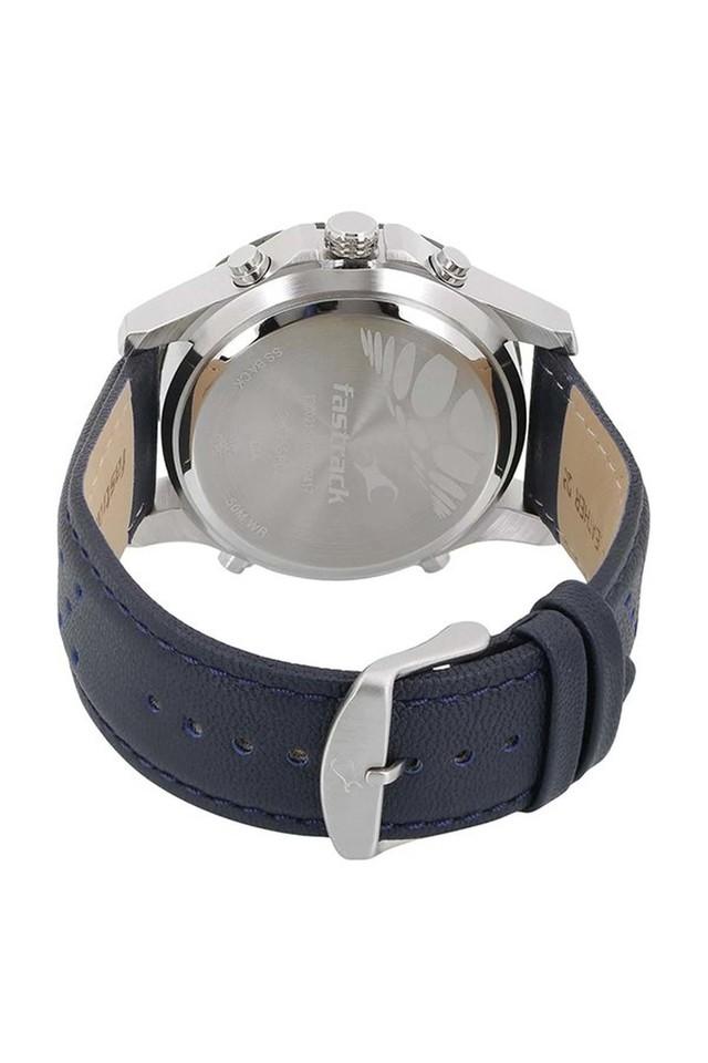 Buy FASTRACK Mens Analogue Digital Leather Watch 38035SL02