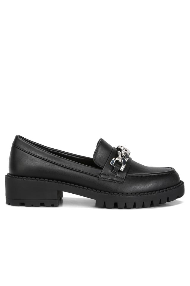 Heeled sales chunky loafers