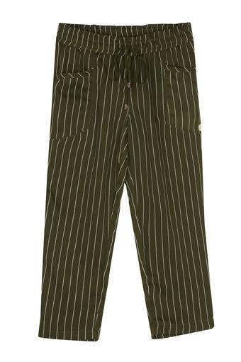 girl striped pants