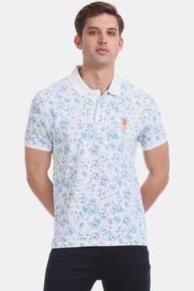 Us polo floral clearance shirts