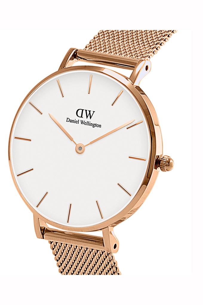 Buy DANIEL WELLINGTON Womens Classic Petite Melrose Rose Gold