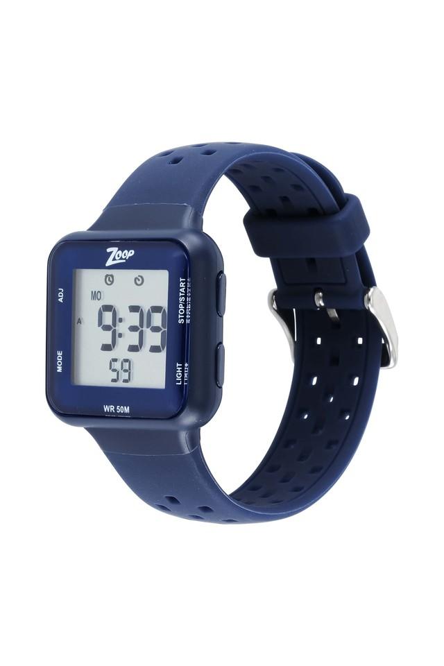 Rectangular Black Rubber Digital Kids Wrist Watch at Rs 50/piece in Indore