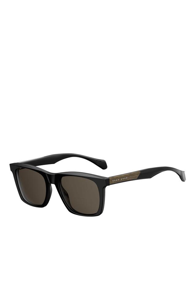 Hugo Boss Men's Grey Wayfarer Sunglasses