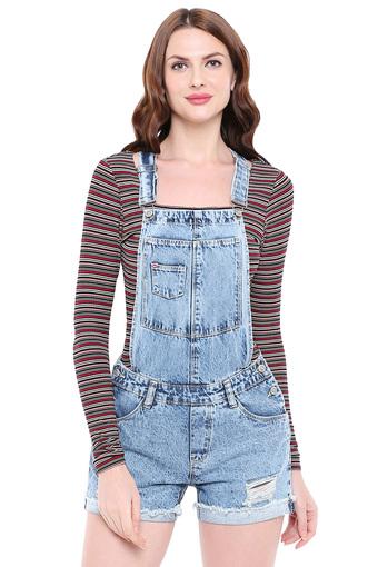 strappy dungarees