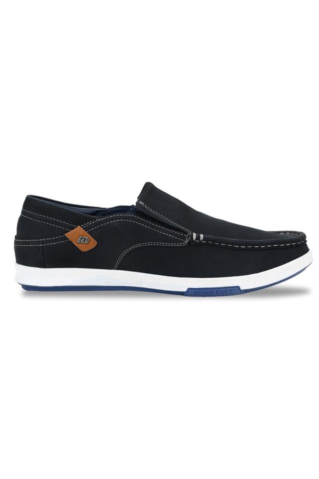 Buy ID Leather Slipon Mens Casual Shoes Shoppers Stop