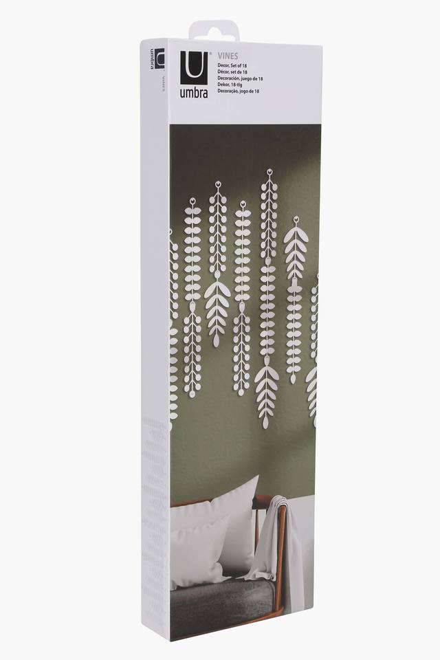 Buy UMBRA Vines Motif Solid Wall Decor Set of 18 Shoppers Stop
