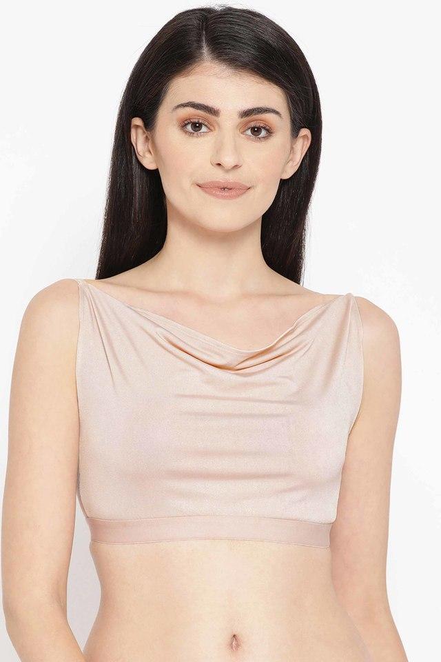 beige bralette top