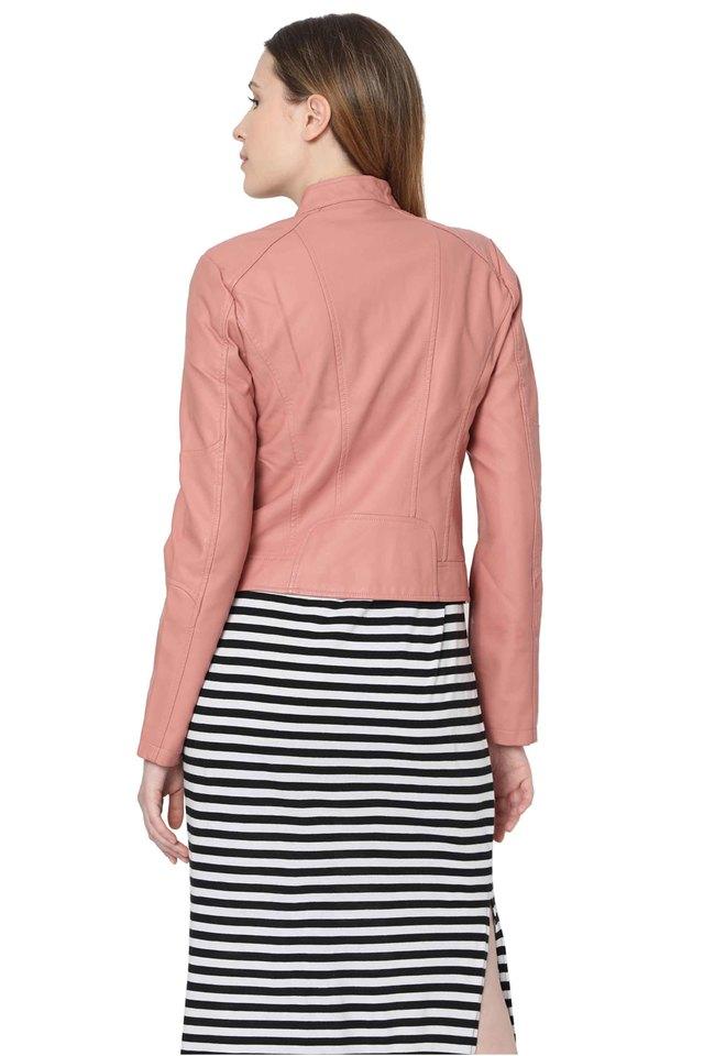 Vero Moda Favodona Faux Leather Jacket (Juniors) at Von Maur