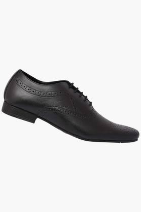 Franco leone black store leather formal shoes