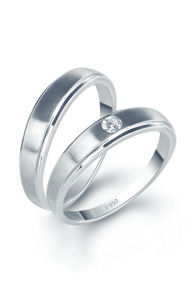 Platinum days of love deals rings price