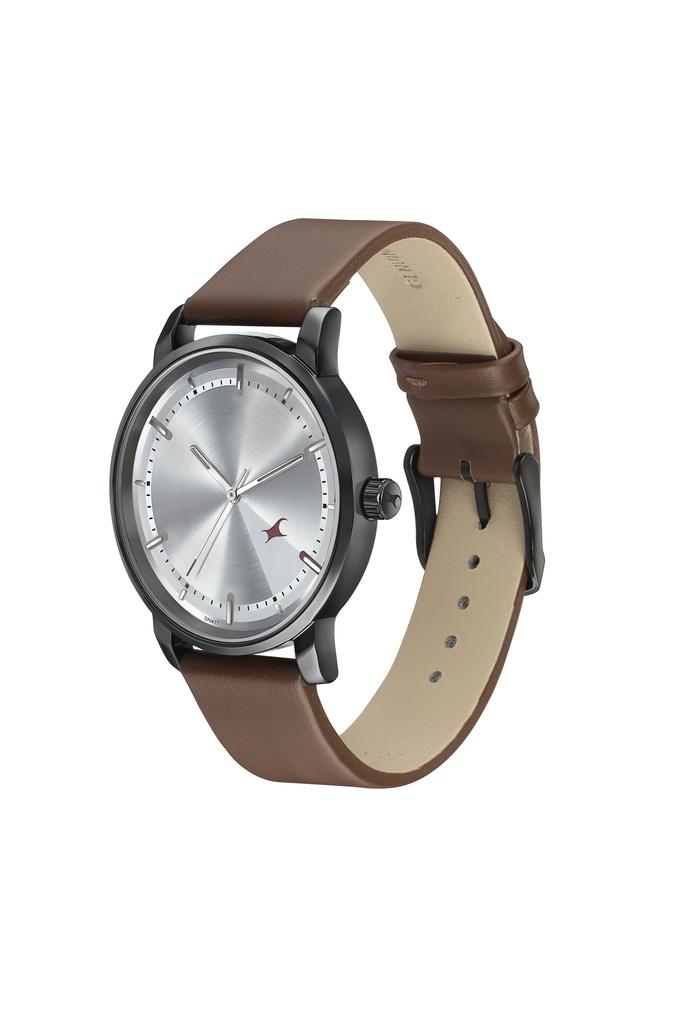 Fastrack best sale watch leather