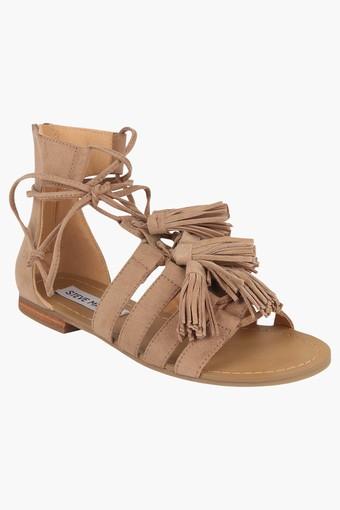 steve madden tie up wedges