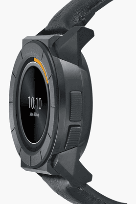 Buy TITAN Juxt Pro Black Smartwatch for Men 90056NL01 Shoppers Stop