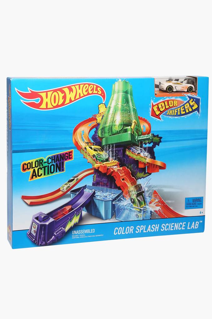 Hot Wheels Color Shifters Color Splash Science Lab Playset