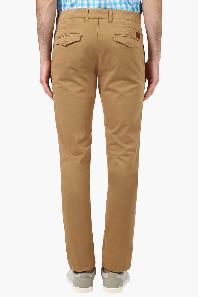 Buy Cream Trousers & Pants for Men by Colorplus Online | Ajio.com