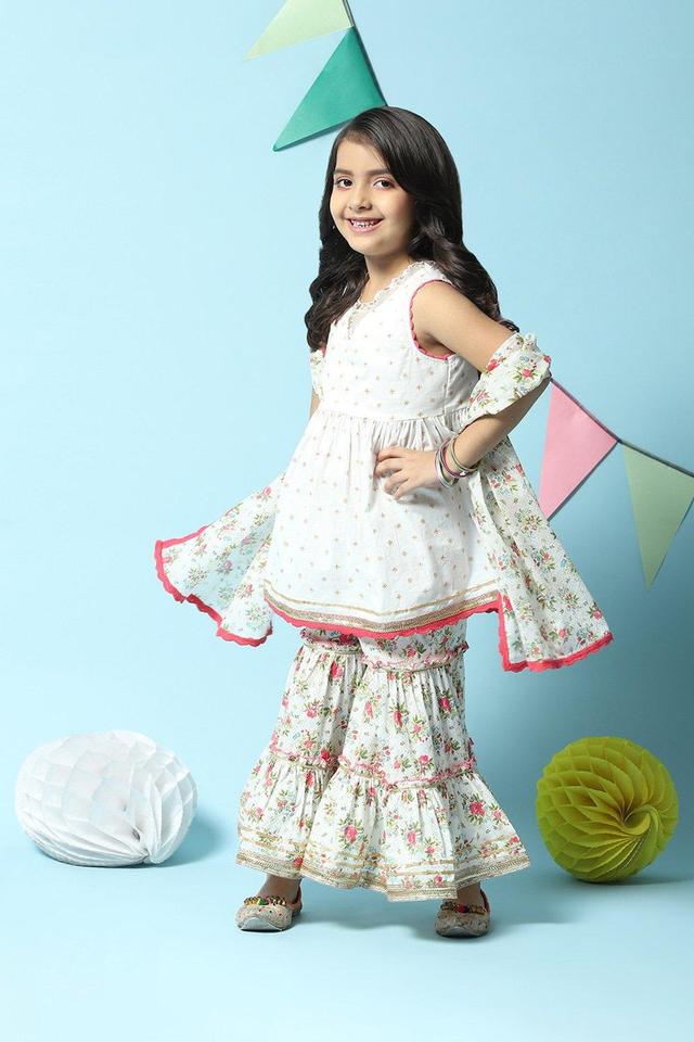 Biba girls salwar hot sale suit set