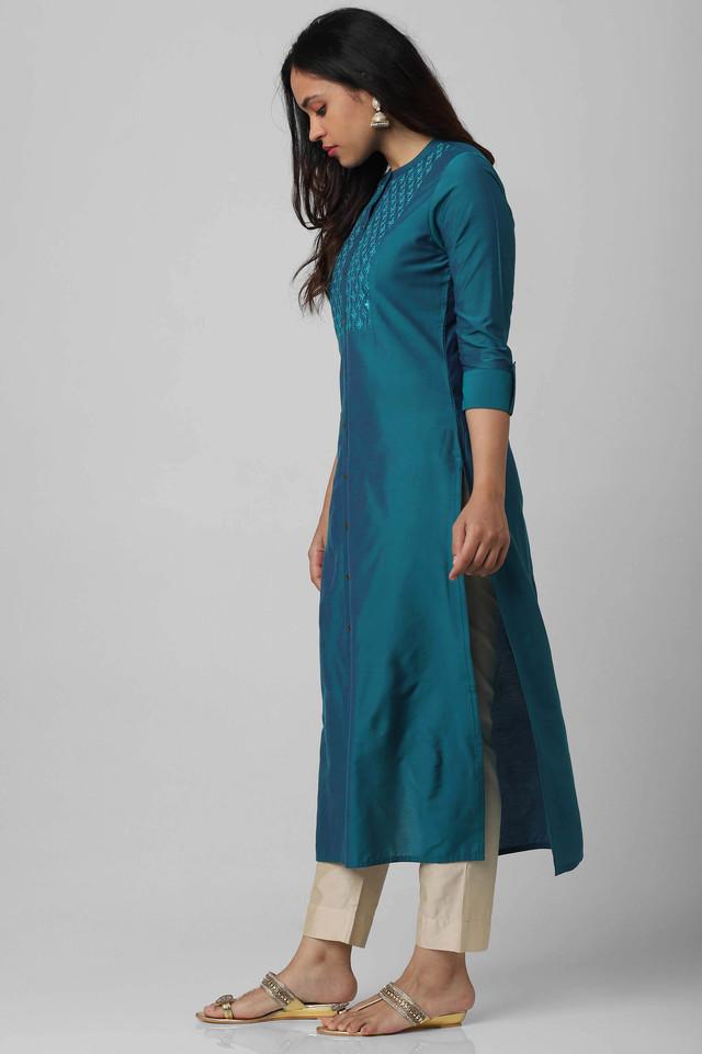 Straight hotsell fit kurta