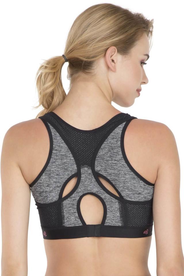 Recharge Sports Bra, Black