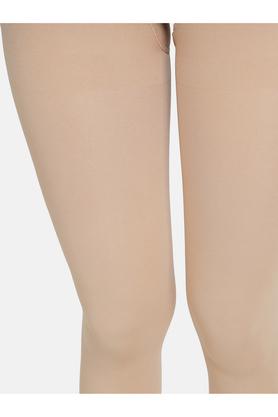 Brown Footless Tights for Women | Ankle Length Pantyhose | Plus Size  Available