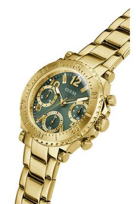 Buy GUESS 36 MM Green Stainless Steel Analog Watch For Women
