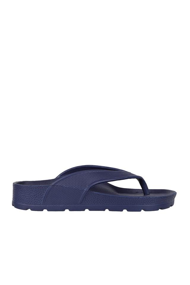 Buy CARLTON LONDON Navy Synthetic Slipon Mens Flip Flops