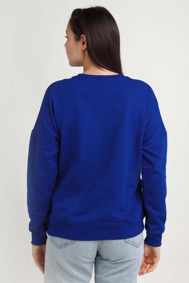 French Blue Organic Cotton Crewneck Sweatshirt — Original Favorites