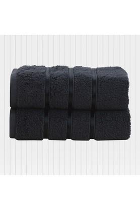 Large black bath online towels