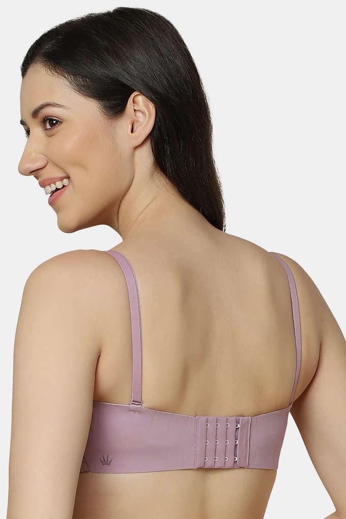 Non-Wired Regular Strap Padded Women's Minimiser Bra