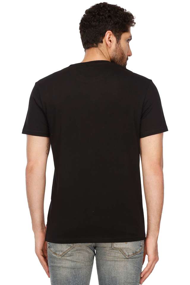 Mens black cheap levis t shirt