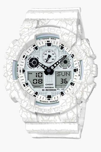 white digital watch mens