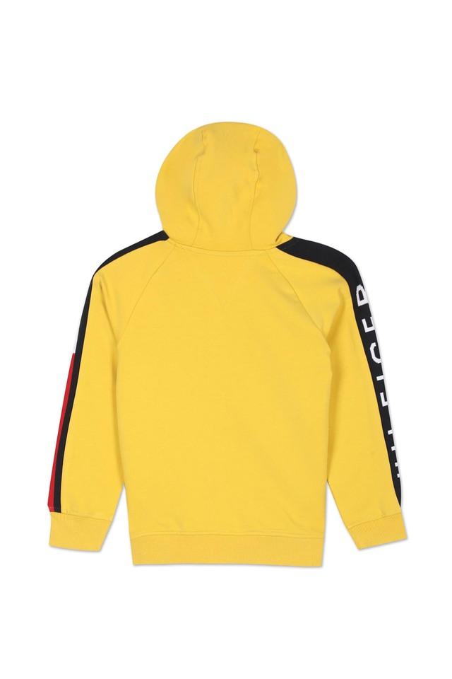 Yellow tommy 2025 hilfiger sweatshirt