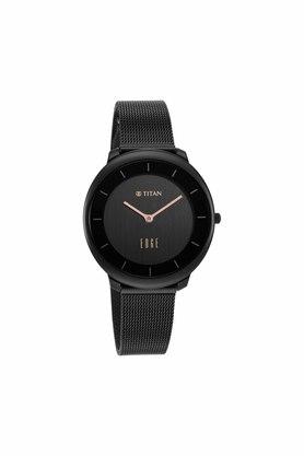 Titan edge black on sale dial