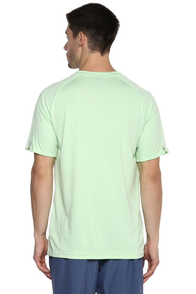 Mens green cheap adidas shirt