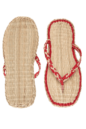 Buy BACK TO EARTH Violet Bath Slippers Bamboo Shoppers Stop