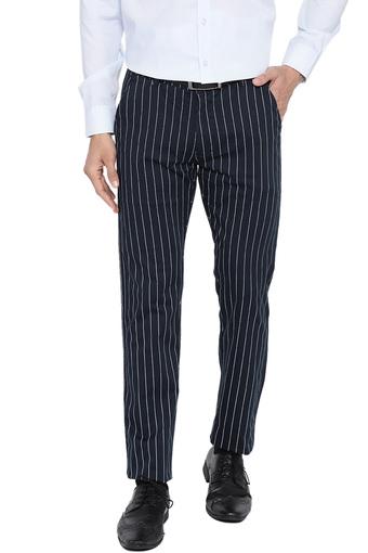 mens skinny striped trousers