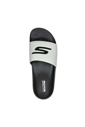 Skechers slippers clearance white