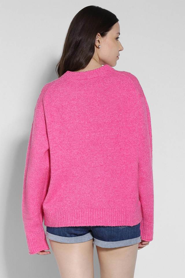 Pink flame knitted sweater – VH STUDIOS