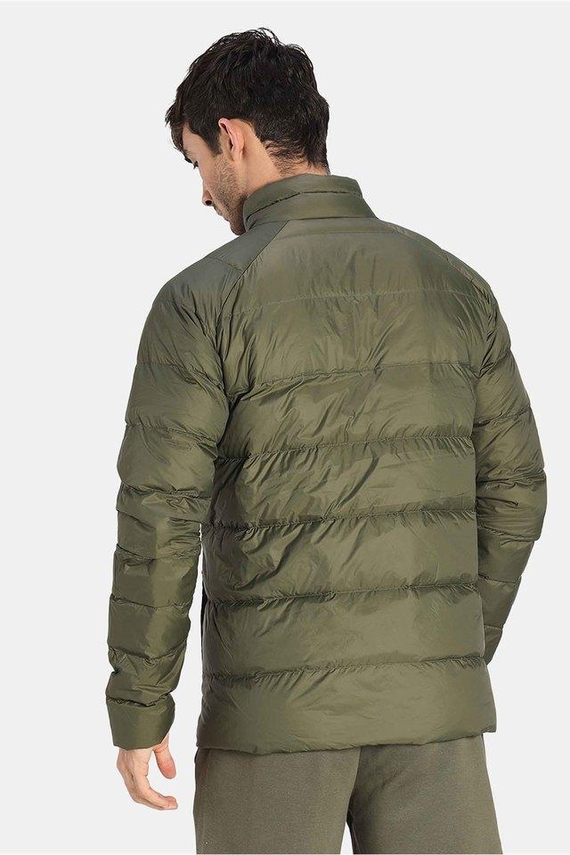 Olive green hot sale puma jacket