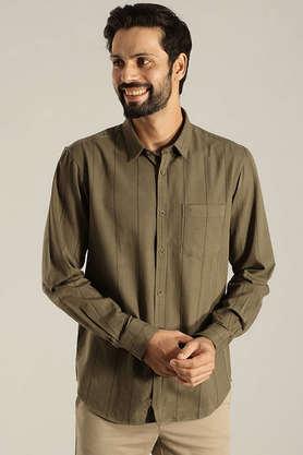 Indian terrain sale olive green shirt