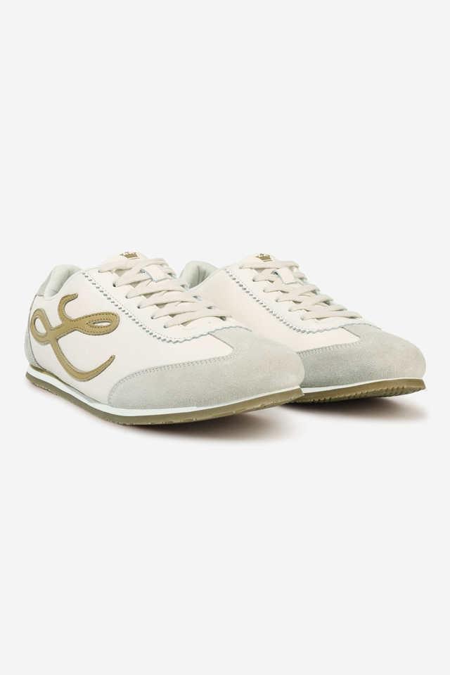 Louis philippe white casual shoes on sale