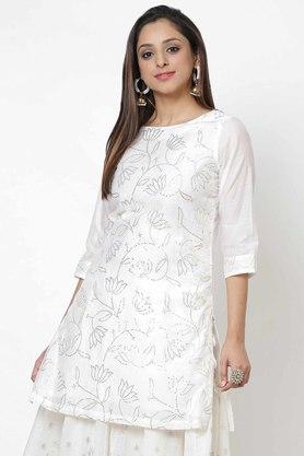 White short hotsell kurta for womens