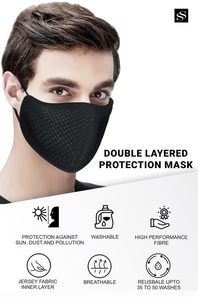 LIFE -  Black Face Masks - Main