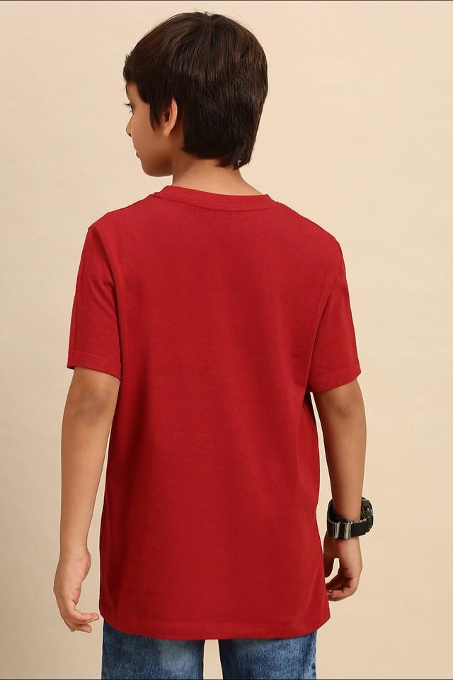 PIPIN -  Maroon T-Shirts - Main