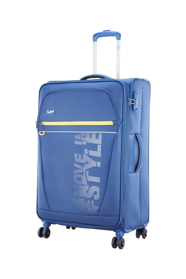 VIP ARISTOCRATT 4 WHEELS TROLLEY BAG WITH TSA LOCK Check-in Suitcase - 26  inch BLUE - Price in India | Flipkart.com