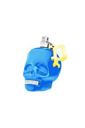 Police blue skull online aftershave